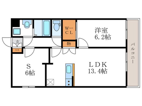 仮）nukumori桂川南の物件間取画像